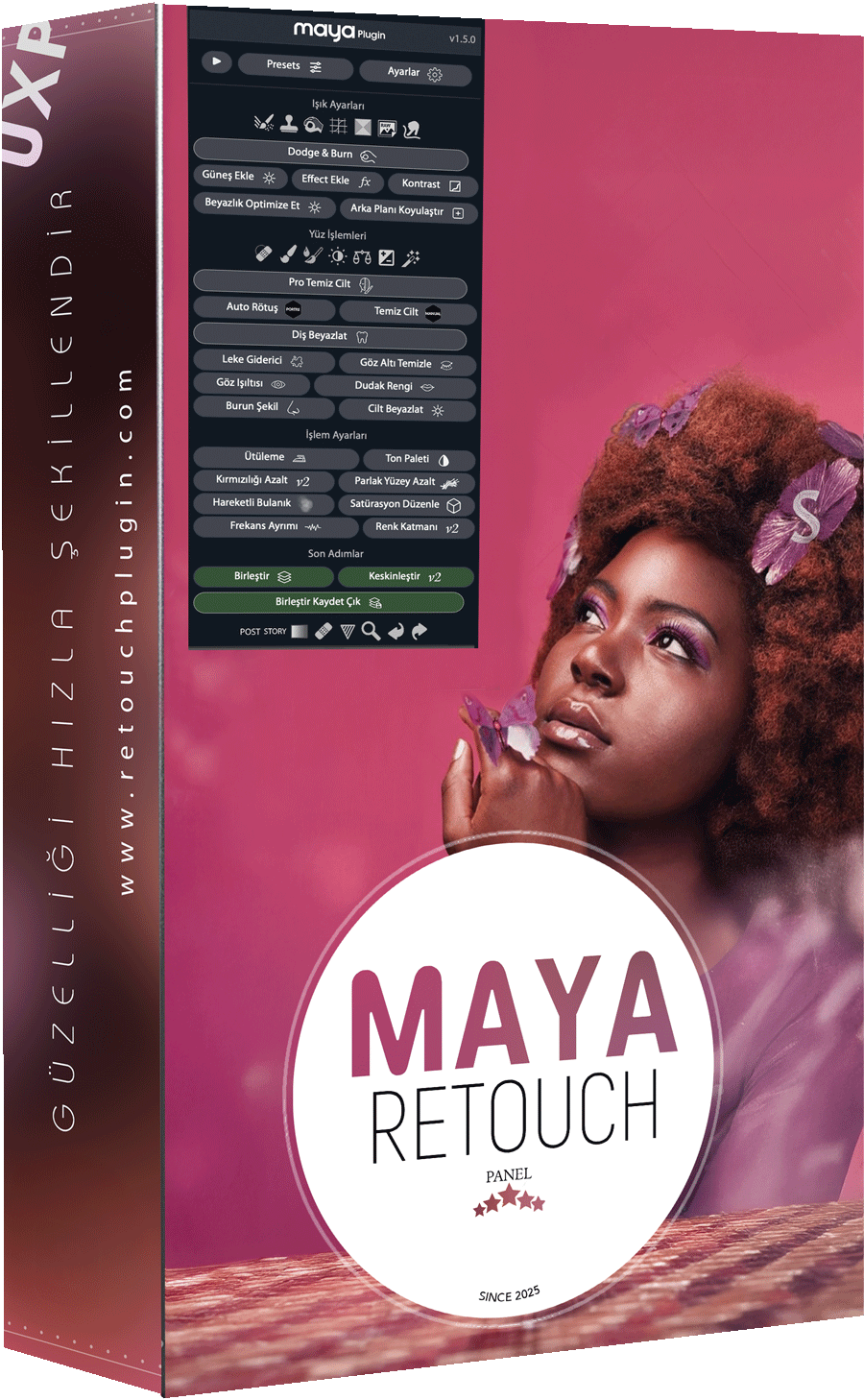  Bu Plugin Adobe Photoshop için tasarlanmıştır.